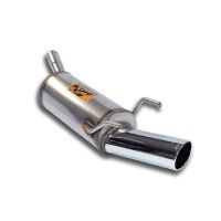 Supersprint Rear exhaust 90x85 STEEL 409 fits for OPEL CORSA B 1.6i Sport 16V 93 ->
