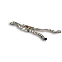 Supersprint Centre exhaust Right - Left + -X-Pipe- fits for ALPINA B6 S (E64 Cabrio) 4.4i V8 (530 PS) 2004 -> 2010