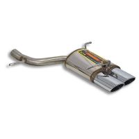 Supersprint Rear exhaust Right 120x80 fits for MERCEDES R172 SLK 200 CGI 2011 -