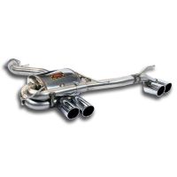 Supersprint Rear sport muffler  right OO80 - left OO80 fits for BMW E88 Cabrio 135i Bi-Turbo (306 PS N54 Motor) 2007 -> 04/2010