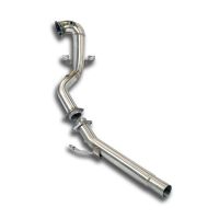 Supersprint Downpipe(for catalyst  replacement) fits for SEAT LEON SC 5F 1.5 TSI (130 PS - 150 PS - inbegriffen FR) 2018 -> (Multilink rear suspension)