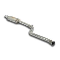 Supersprint Centre exhaust for OEM catalytic converter fits for PEUGEOT 106 1.4 XSi 8v (75 PS)