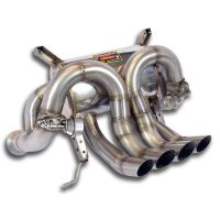 Supersprint Rear exhaust right - left with valves(Replaces the main catalytic converter) fits for LAMBORGHINI AVENTADOR Roadster LP 750-4 V12 Superveloce 2016 -> 2017 (mit klappe)