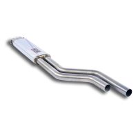 Supersprint middle muffler stainless steel  fits for ALPINA B7 S (E12) 3.5 Turbo (6 cyl.)  81 ->  82