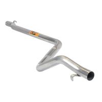 Supersprint Centre pipe STEEL 409 fits for VW SCIROCCO 1.8 GTi 4/81 - 12/83
