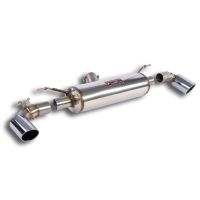 Supersprint Rear exhaust Right O100 - Left O100 with valve fits for BMW F30 LCI (Berlina) 330i X-Drive 2.0T (B48 252 Hp) 06/2015 -