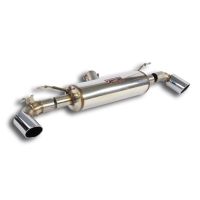 Supersprint Rear exhaust Right O100 - Left O100 with valve fits for BMW F36 Gran Coupè 428i 2.0T (N26 245 Hp) 2014 -