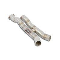 Supersprint middle pipe H-Pipe fits for BMW F97 X3 M (S58 - 480 PS) 2020 -> (mit klappe)