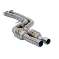 Supersprint connecting pipe with Sport Metallcatalyst  fits for BMW F97 X3 M (S58 - 480 PS) 2020 -> (mit klappe)