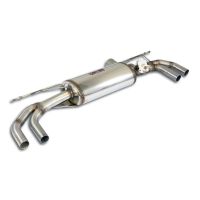 Supersprint Rear sport muffler  with right - left with valve fits for BMW G30 540i xDrive (B58C - 340 PS - Modelle mit OPF) 2019 ->