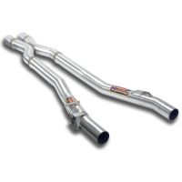 Supersprint middle pipe set  right - left + X-Pipe fits for BMW F10 / F11 530i (N52N/N53 Mot.-6 Zyl.- 272 PS) 2009 -> 2013