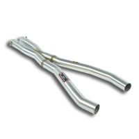 Supersprint Connecting pipe -X-Pipe- fits for CHEVROLET CAMARO SS 6.2i V8 09 -