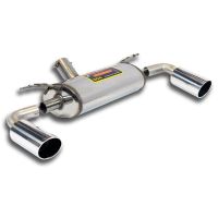 Supersprint Rear exhaust Right O100 - Left O100 fits for BMW F30 (Berlina) 328i 2.0T (N20 245 Hp) 2012 -