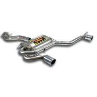 Supersprint Rear exhaust kit Right OO90 - Left O90 fits for BMW E91 Touring 323i / 328i / 328xi ( Mod.USA ) 2007 -