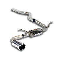 Supersprint Connecting pipe + rear exhaust O90 fits for BMW F36 Gran Coupè 418d (B47 - 150 Hp) 2015 -