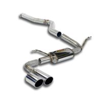 Supersprint Connecting pipe + rear exhaust OO80 fits for BMW F36 Gran Coupè 418d (N47 - 143 Hp) 2014 - 2015