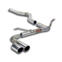 Supersprint Connecting pipe + rear pipe OO80 fits for BMW F30 / F31 (Berlina-Touring) 318d (143 -150 Hp) 2012 -
