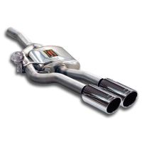 Supersprint Rear exhaust Left OO100 with valve fits for JAGUAR XKR Coupè / Cabrio 4.2i V8 Supercharged 06 -
