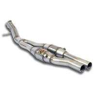 Supersprint Front pipes kit with metallic catalytic converter right - left fits for AUDI S3 8V Cabrio QUATTRO 2.0 TFSI (300 PS - Modelle mit GPF) 2019 -> Twin Pipe