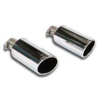 Supersprint Endpipe kit Right - Left O100 fits for SEAT LEON 2.0FSi (150 Hp) 06 -