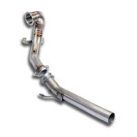 Supersprint Turbo downpipe kit - (Replaces OEM catalytic converter) fits for AUDI A3 8V Sedan 1.8 TFSI (Mod.USA 170 Hp) 2013 - 2015