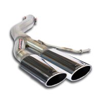 Supersprint Rear pipe Left 100x75 fits for AUDI A6 C7 4G (Limousine + Avant) Quattro 3.0 BiTDI V6 (313 PS) 2012 -