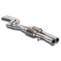 Supersprint Front exhaust with Metallic catalytic converter right + left fits for BMW E36 320i 24V (Berlina / Coupé / Cabrio)  92 - 94