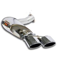 Supersprint Rear exhaust Left -F1 Race- 120x80 fits for MERCEDES R230 SL 55 AMG V8 01 -06