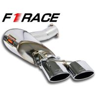 Supersprint Rear exhaust Left -F1 Race- 120x80 fits for MERCEDES X218 CLS Shooting Brake 500 V8 4.7i Bi-Turbo (408 Hp) 2012 -