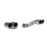 Supersprint Endpipes kit OO90 Right - OO90 Left fits for BMW F15 X5 35i 2014 -
