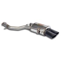 Supersprint Rear exhaust Right 100x75 BLACK fits for BMW F10 / F11 535d LCI 2013 -