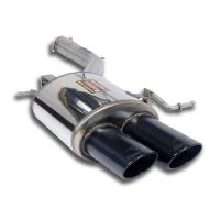 Supersprint Rear exhaust Left 100x75 BLACK fits for BMW F10 / F11 535d LCI 2013 -