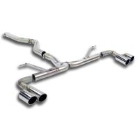 Supersprint Connecting pipe + rear pipe RightOO80 - LeftOO80 fits for BMW F30 / F31 (Berlina-Touring) 328xd (Motore N47N - 184 Hp) Mod. USA 2012 -