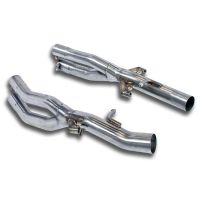 Supersprint Front pipes Kit Right + Left(Replaces catalytic converter fits for FERRARI 550 V12 Maranello WSR (485 PS) 99 -> 00