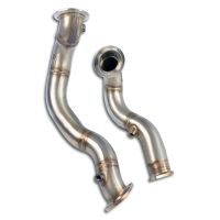 Supersprint pipe set  from turbo charger (for catalyst  replacement) fits for BMW E88 Cabrio 135i Bi-Turbo (306 PS N54 Motor) 2007 -> 04/2010