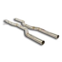 Supersprint Centre pipes kit Right - Left fits for MERCEDES X166 GLS 400 3.0i Bi-Turbo V6 (333 Hp) 2016 -