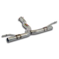 Supersprint Rear pipe -Y-Pipe- fits for MERCEDES X117 CLA 200 CDI Shooting Brake (2143cc diesel, 136 Hp) 2015 -