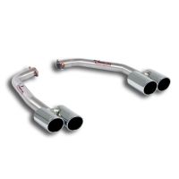Supersprint Endpipe kit Right OO80 + Left OO80 fits for MERCEDES C117 CLA 220 CDI 4-Matic (2143cc diesel, 177 Hp) 2014 -