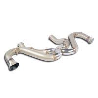 Supersprint Hinteres pipe  right - left(rear muffler replacement)for orignial Diffusor fits for MERCEDES R190 AMG GT C Roadster 4.0i V8 Bi-Turbo (557 PS) 2017 ->