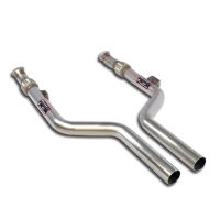 Supersprint front pipe right - left(GPF-Entfall) fits for MERCEDES S205 C 400 4-Matic (3.0i V6 Bi-Turbo 333 PS - Modelle mit GPF) 2019 ->