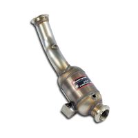 Supersprint Downpipe Right + Metallic catalytic converter fits for MERCEDES C253 GLC 43 AMG Coupè 4-Matic (3.0i V6 Bi-Turbo 367 PS) 2016 ->