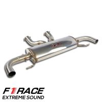 Supersprint Rear exhaust Right - Left -F1 Race- fits for MERCEDES C253 GLC 43 AMG Coupè 4-Matic (3.0i V6 Bi-Turbo 367 PS) 2016 ->