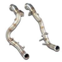 Supersprint Downpipe kit Right + LeftDeletes the primary and the secondary catalytics fits for MERCEDES W213 E 63 S AMG 4-Matic (4.0i V8 Bi-Turbo 612 PS) 2017 ->