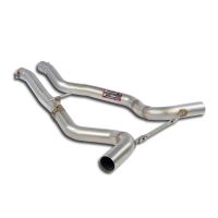 Supersprint middle pipe right - left fits for MERCEDES C238 E 53 AMG 4-Matic+ (3.0i Turbo - 435 PS) 2018 ->