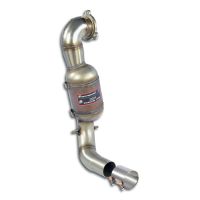 Supersprint pipe set  from turbo charger  + sport catalyst 100CPSI fits for MERCEDES C118 CLA 220 4-Matic (2.0T - 190 PS) 2020 ->