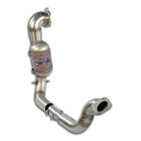 Supersprint pipe set  from turbo charger  + sport catalyst 200CPSI fits for MERCEDES X247 GLB 35 AMG 4-Matic (2.0T - 306 PS - Modelle mit GPF) 2020 ->