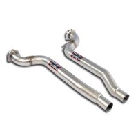 Supersprint front pipe right + left (for orignial pre muffler sport  replacement) fits for AUDI A6 C7 4G (Limousine + Avant) Quattro 2.8 FSI V6 (204 PS) 2011 -> 2014