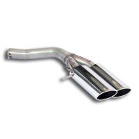 Supersprint Rear pipe Right 100x75 fits for AUDI A7 SPORTBACK 3.0 TDI V6 (190-218 Hp) 2015 -