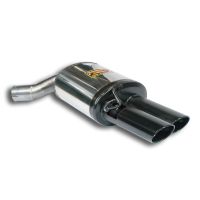 Supersprint Rear exhaust Right 100x75 Black fits for AUDI A6 C7 4G Quattro 2.0 TFSI (252 PS) 2015 -