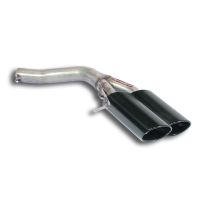 Supersprint Rear pipe Right 100x75 Black fits for AUDI A7 SPORTBACK 3.0 TDI V6 (190-218 Hp) 2015 -